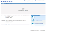 Desktop Screenshot of furuno.co.uk