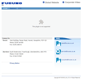 Tablet Screenshot of furuno.co.uk